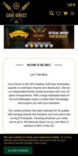 Mobile page screenshot