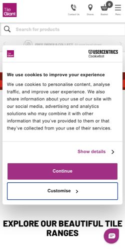 Mobile page screenshot