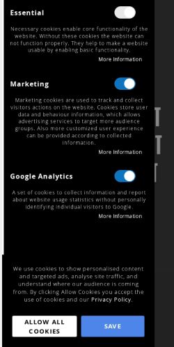 Mobile page screenshot