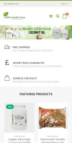 Mobile page screenshot