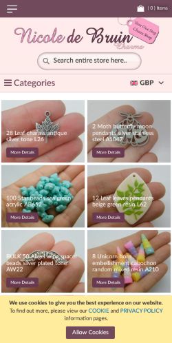 Mobile page screenshot