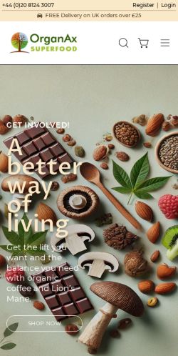 Mobile page screenshot