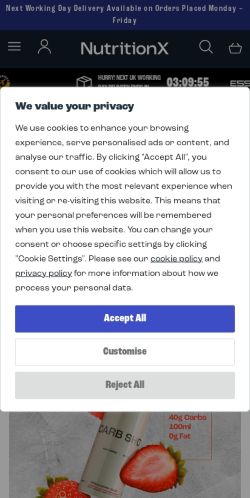 Mobile page screenshot