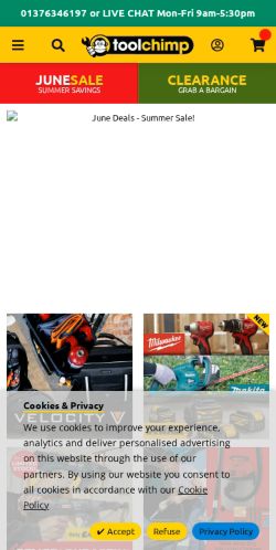Mobile page screenshot