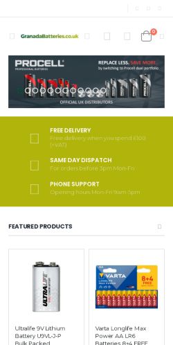 Mobile page screenshot