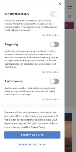 Mobile page screenshot