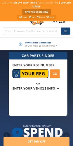Mobile page screenshot