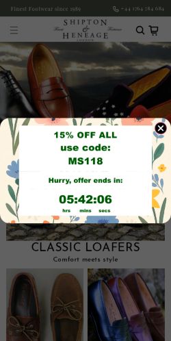 Mobile page screenshot