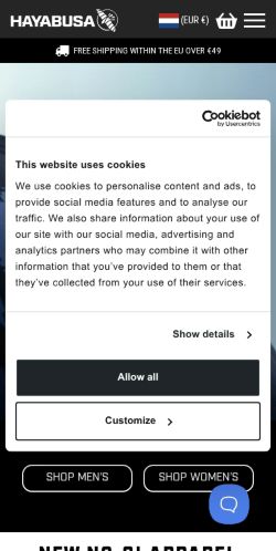 Mobile page screenshot