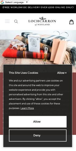 Mobile page screenshot