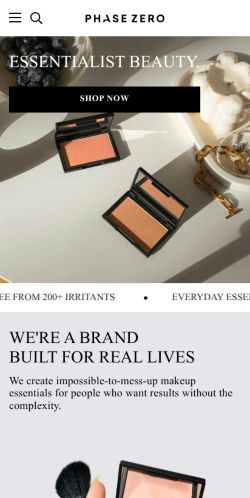 Mobile page screenshot