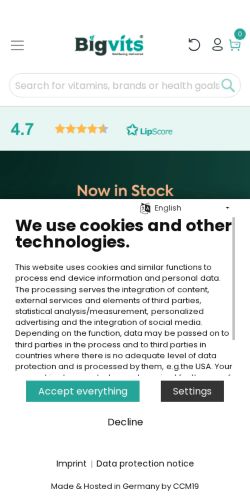 Mobile page screenshot