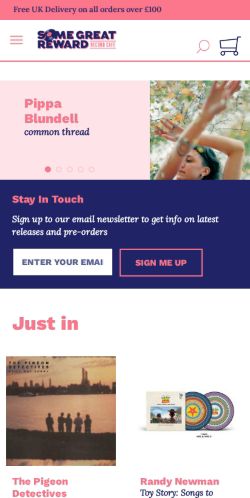 Mobile page screenshot