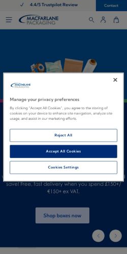 Mobile page screenshot