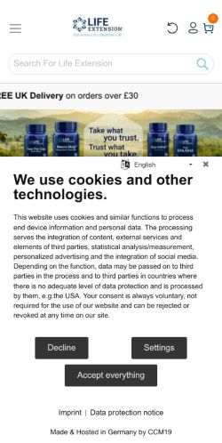 Mobile page screenshot