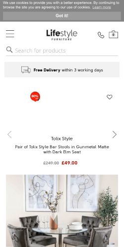 Mobile page screenshot
