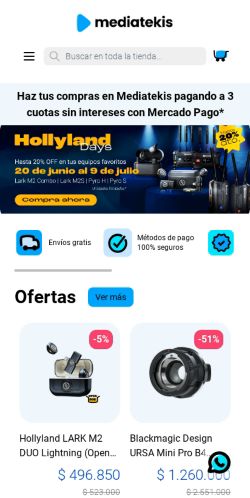 Mobile page screenshot