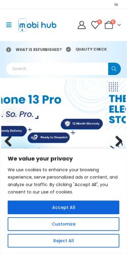 Mobile page screenshot