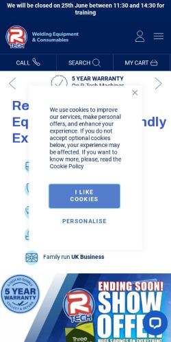 Mobile page screenshot