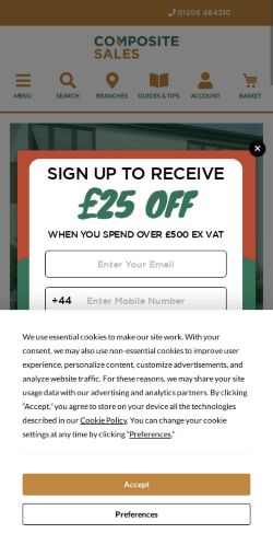 Mobile page screenshot