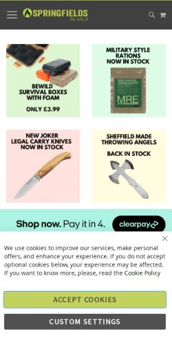 Mobile page screenshot