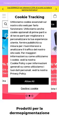 Mobile page screenshot