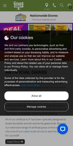 Mobile page screenshot