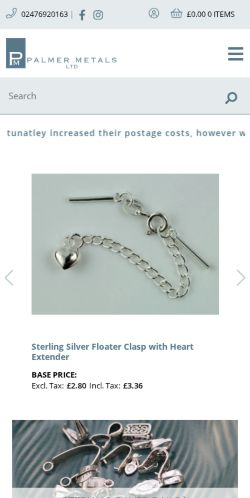 Mobile page screenshot