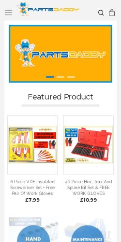 Mobile page screenshot