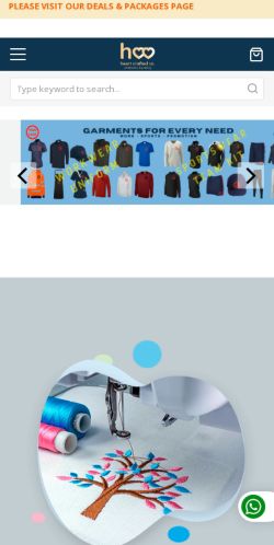 Mobile page screenshot