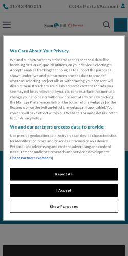 Mobile page screenshot