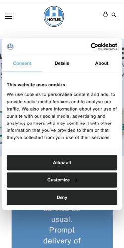 Mobile page screenshot