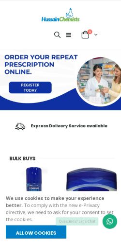 Mobile page screenshot