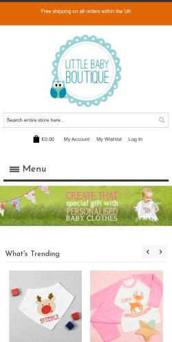 Mobile page screenshot