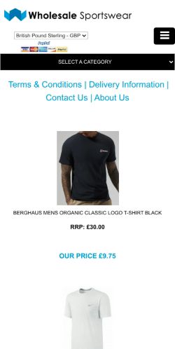 Mobile page screenshot