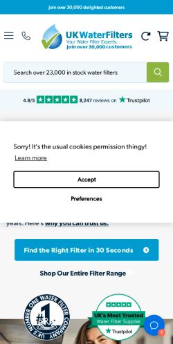 Mobile page screenshot