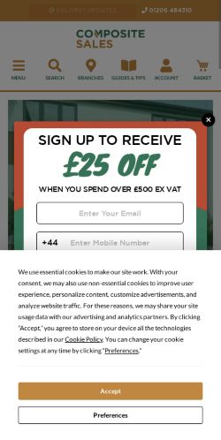 Mobile page screenshot