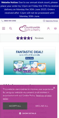 Mobile page screenshot