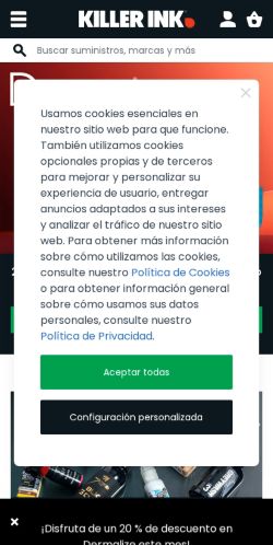 Mobile page screenshot