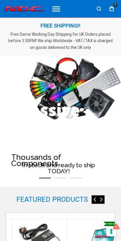 Mobile page screenshot