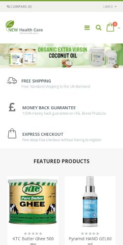 Mobile page screenshot