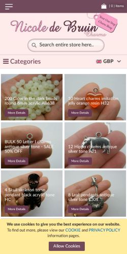 Mobile page screenshot