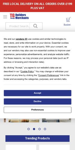 Mobile page screenshot