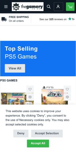 Mobile page screenshot