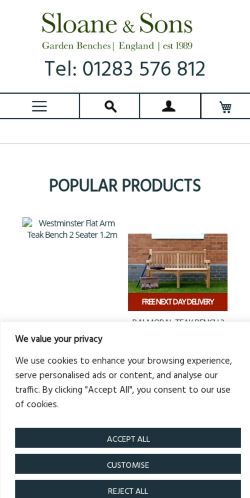 Mobile page screenshot