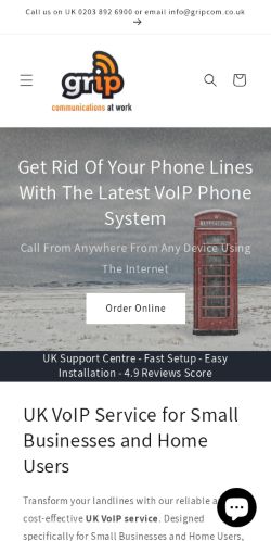 Mobile page screenshot
