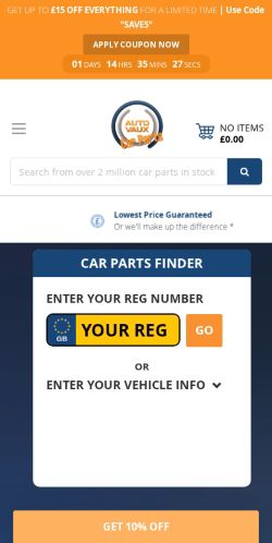 Mobile page screenshot