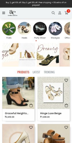 Mobile page screenshot