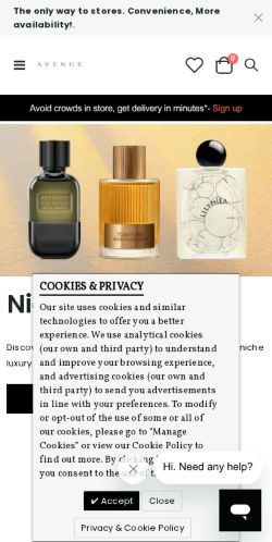 Mobile page screenshot