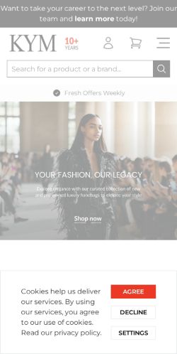 Mobile page screenshot